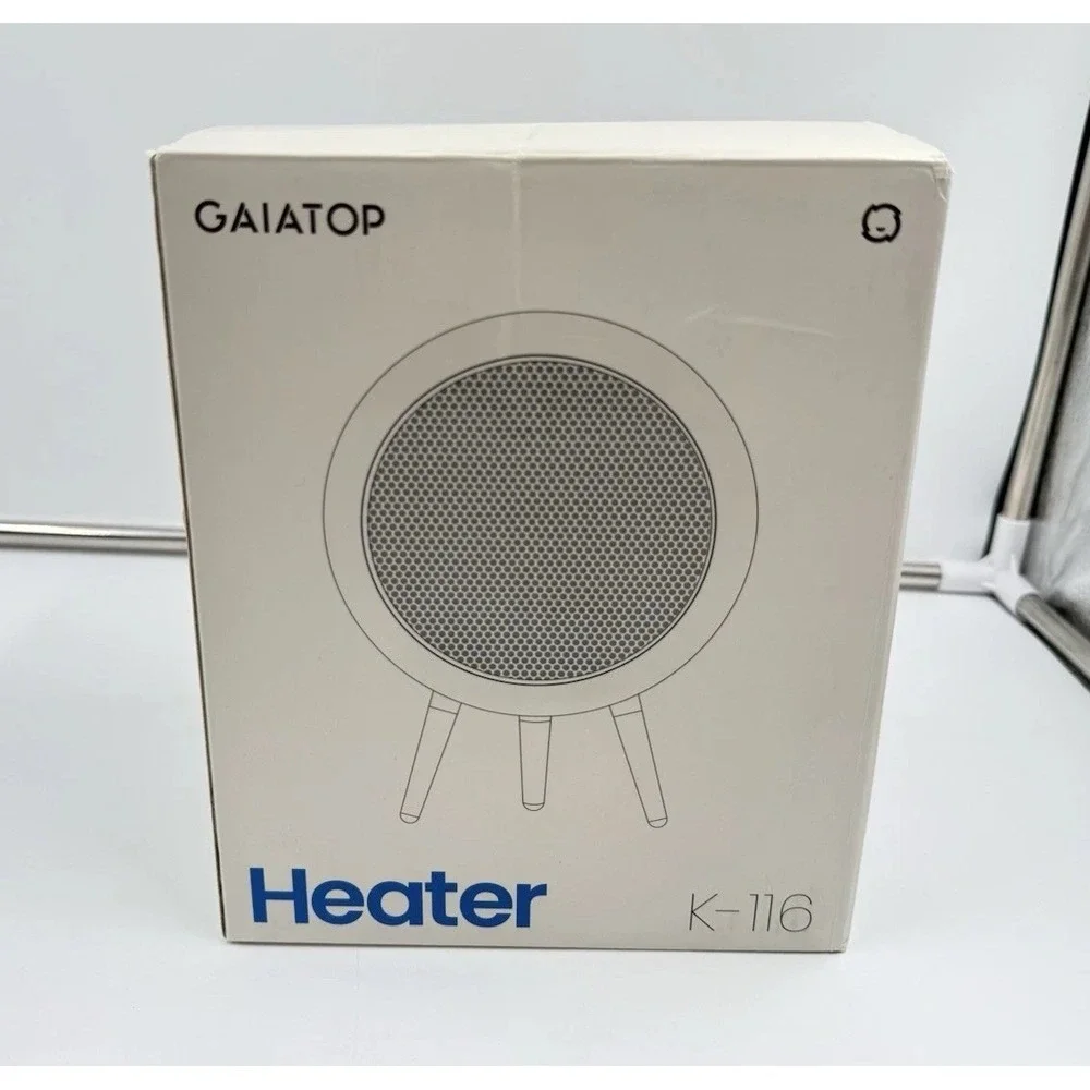 Gaiatop Portable Space Heater for Indoor Use, 1000W/600W Small Electric Desk Hea